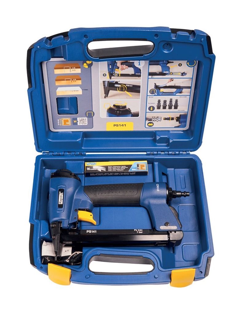 Rapid Klammergerät PS141 06-16mm Koffer für Klammer Typ 12 Produktbild 