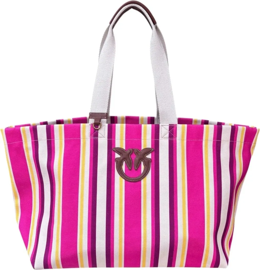 Fini le manque de place avec le Sac Pinko Extra Rose - Shopping Bag Chic