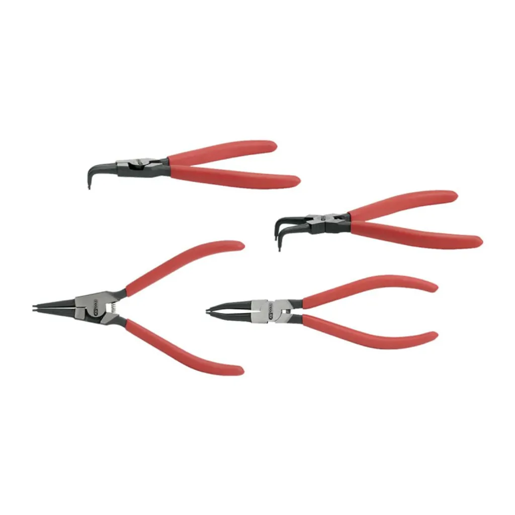 Extraire circlips difficiles avec le jeu KS TOOLS 550.2375 - 4 pinces