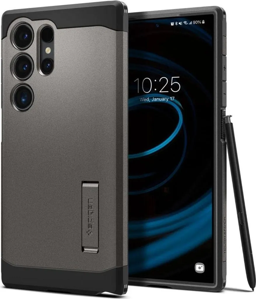 Spigen Tough Armor Case Black - La Migliore Protezione per 6.8 Pollici