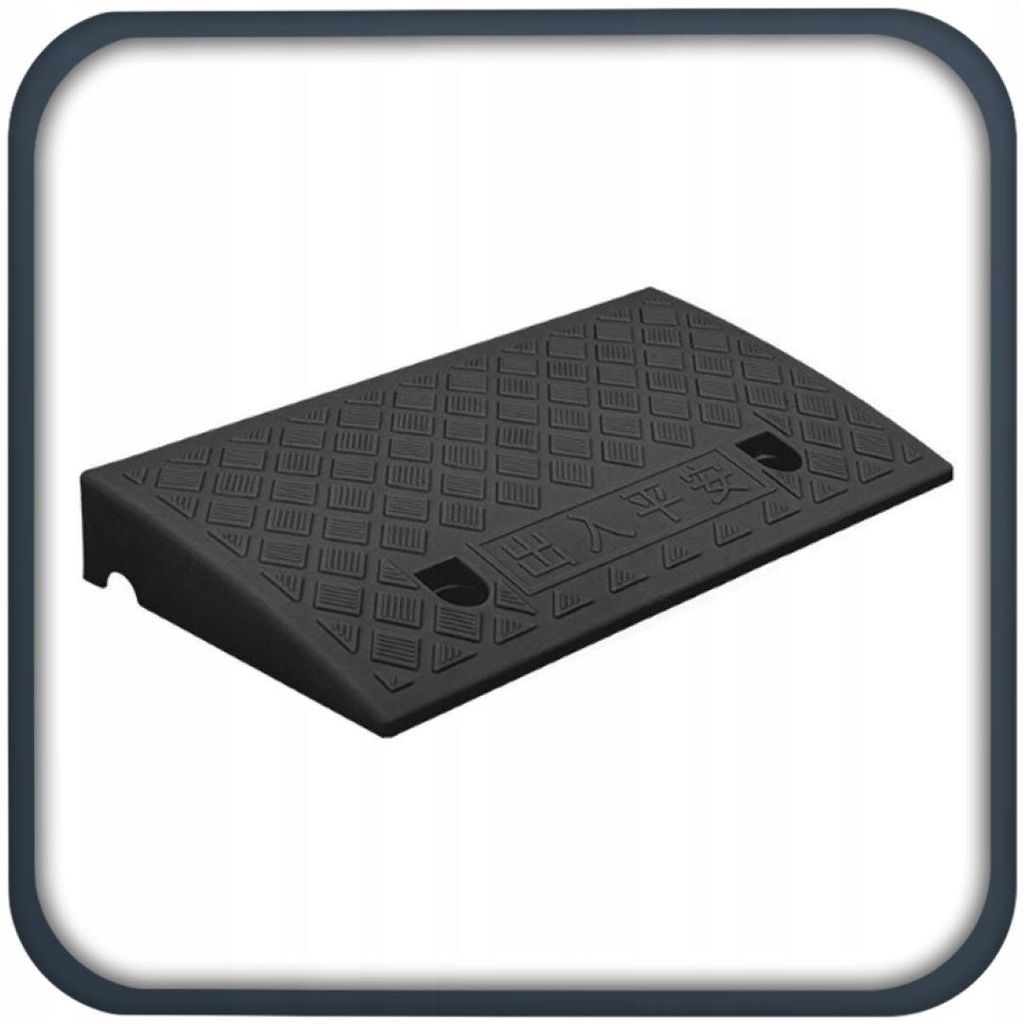 Muvu Home Rampa mobile per cordoli GUMA 8 cm canale per Immagine del prodotto 