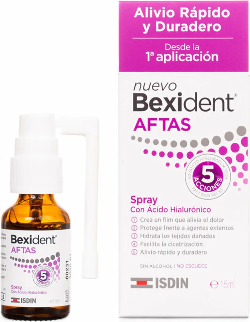 Isdin Bexident Spray Aftas 15ml - 1
