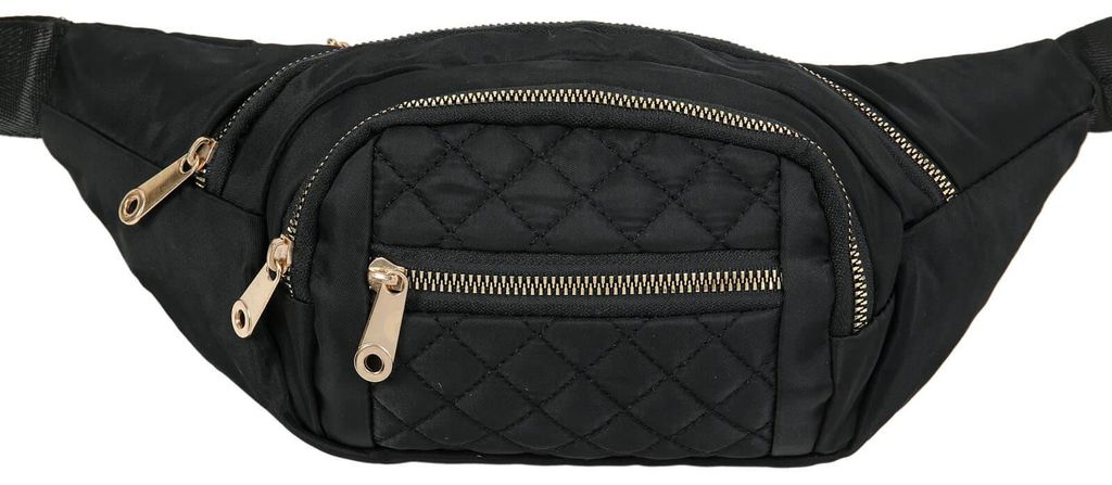 Leoberg Bauchtasche - Gürteltasche für Damen und Herren in 308086-Schwarz-52