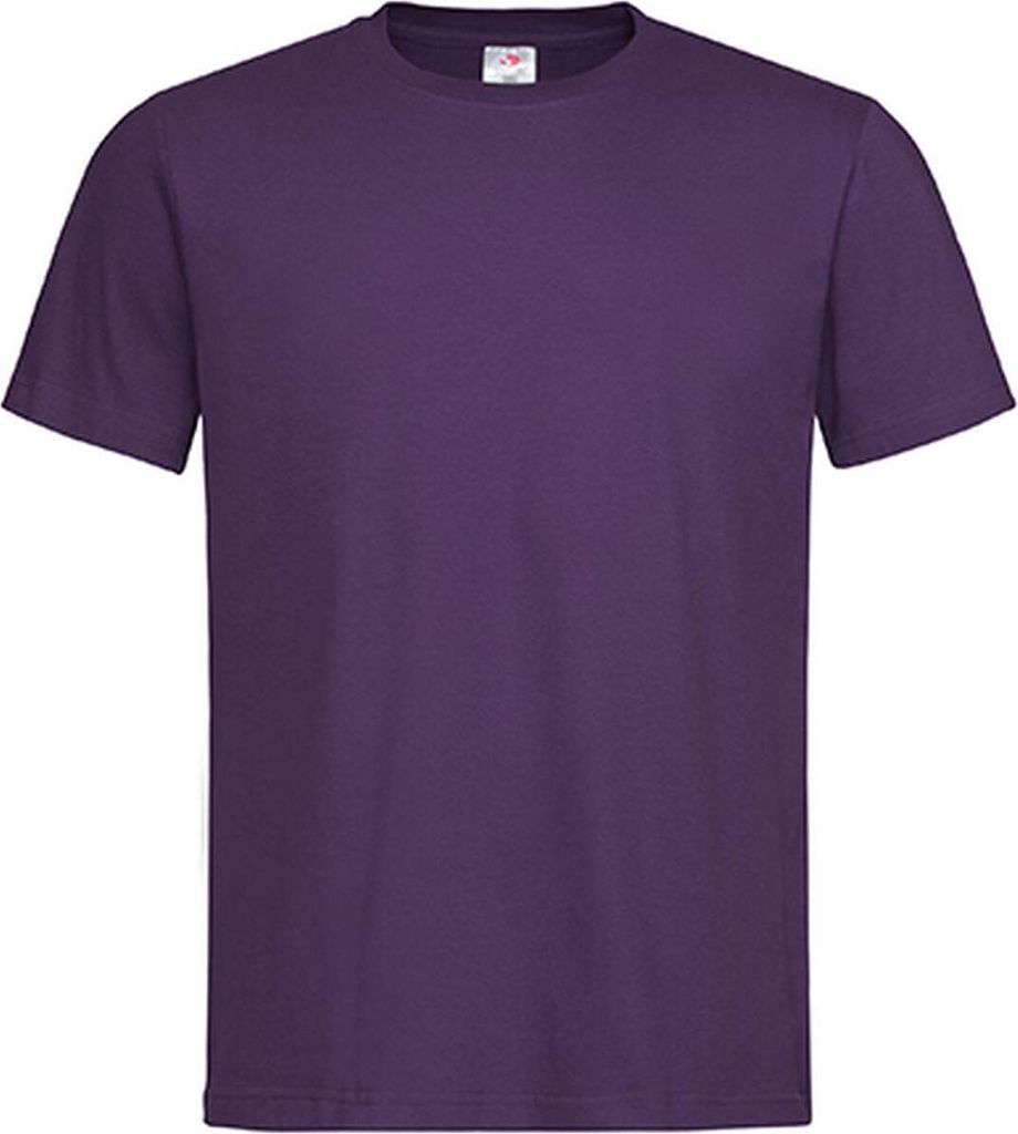 Stedman ST2000 | Classic Herren T-Shirt - Farbe: Deep Berry - Größe: XS