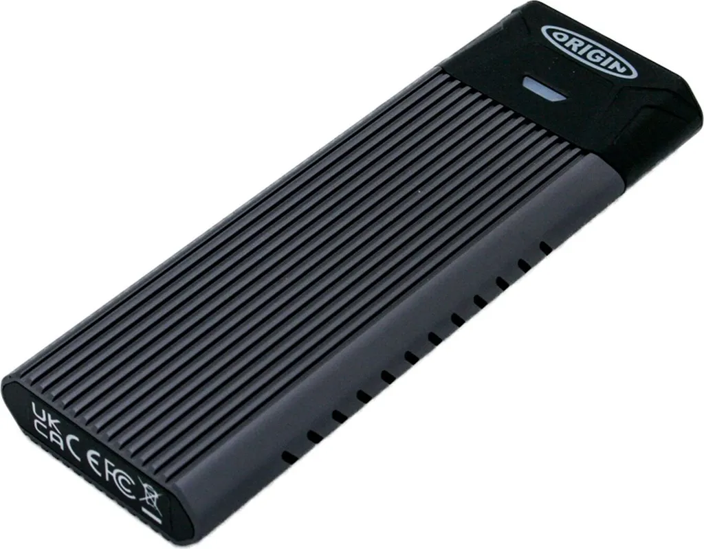Origin Storage SSD esterno NVME USB C con cavo C-C e C-A