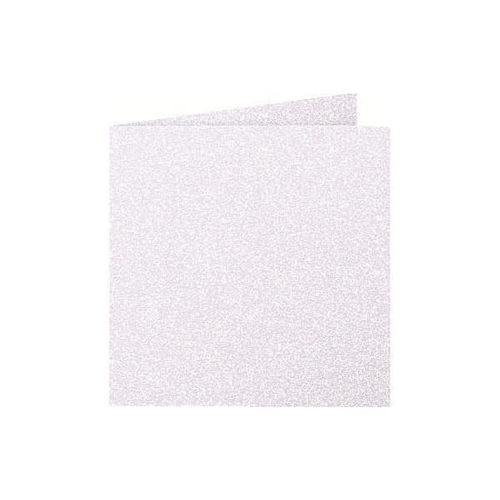 Doppelkarte Pollen 135x135mm 210g VE=25 Stück perlmutt-rosa