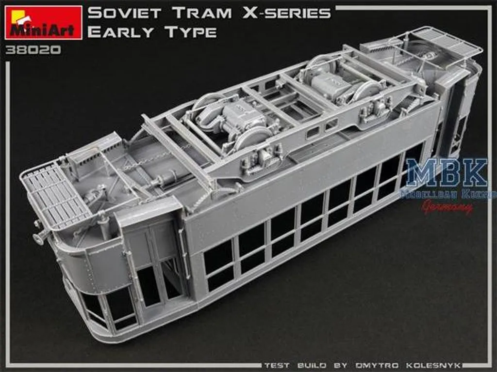 MiniArt 1:35 Sov. Tram X-Series Early Prod. Maquette Tramway Soviétique - 3