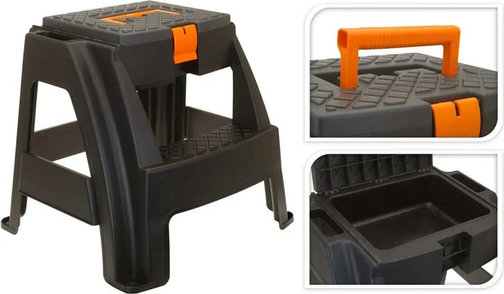 Progarden Sgabello Box Design Moderno 48x42x43cm | Arredo e Ordine