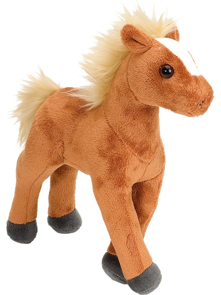 Wild Republic Plusch Kuschelpferd - braun - 20 cm - Pferde Produktbild 
