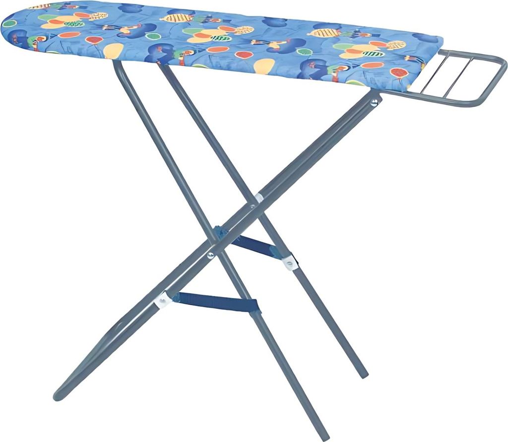 Bügelbrett 70cm Met/Holz/Stoff höhenverstellbar