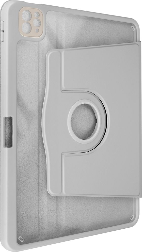 Avizar, Hülle für iPad Pro 13' 2024 Drehfunktion mit Kameraabdeckung, Grau