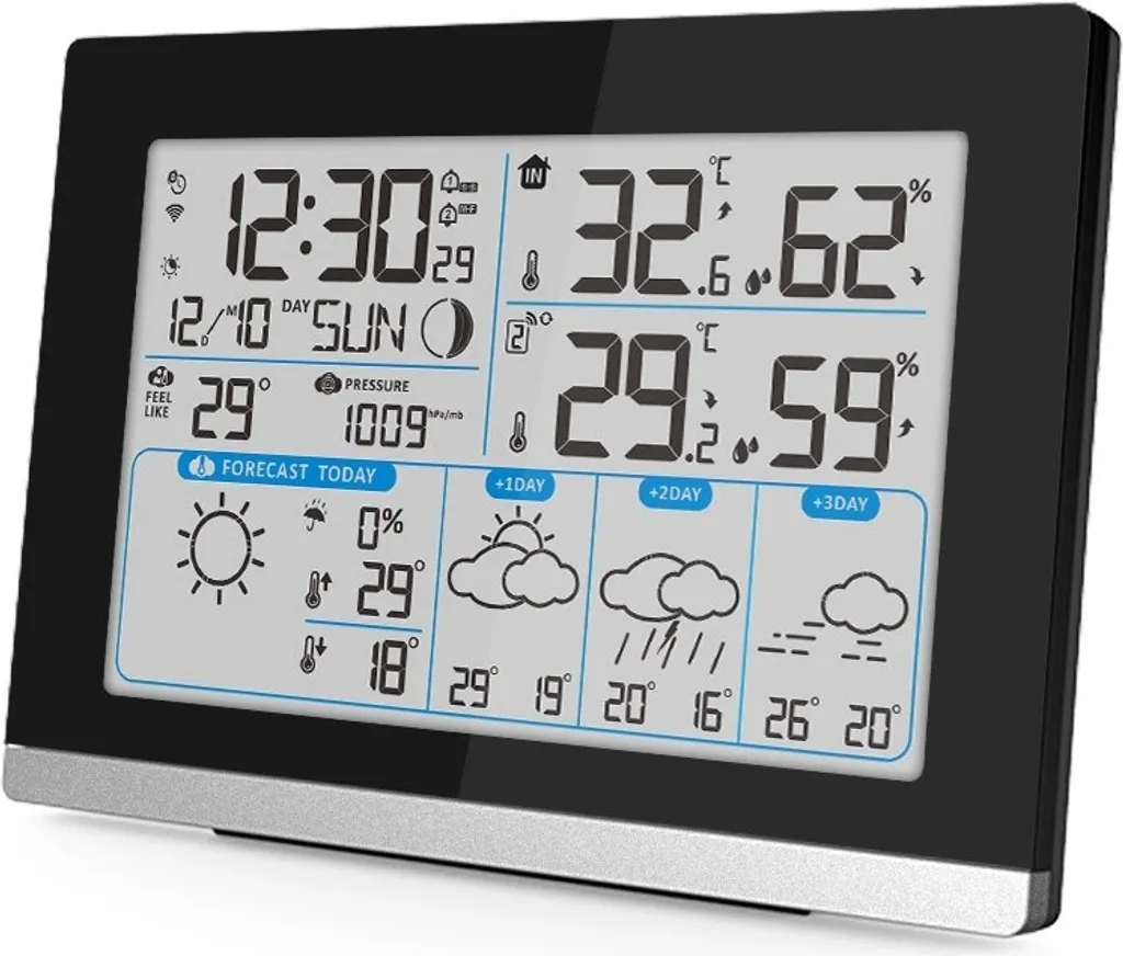 Station météo connectée WD 2100 Technoline avec appli smartphone
