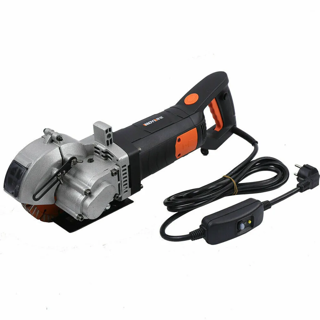 Fraiseuse murale électrique 4800W pour découpe de saignées de 42mm - 7