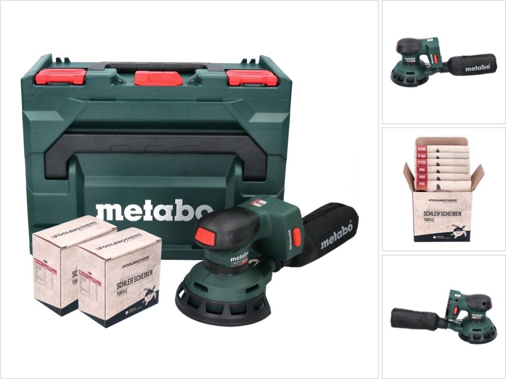 Metabo SXA 18 LTX 125 BL Ponceuse excentrique sans fil Image du produit 