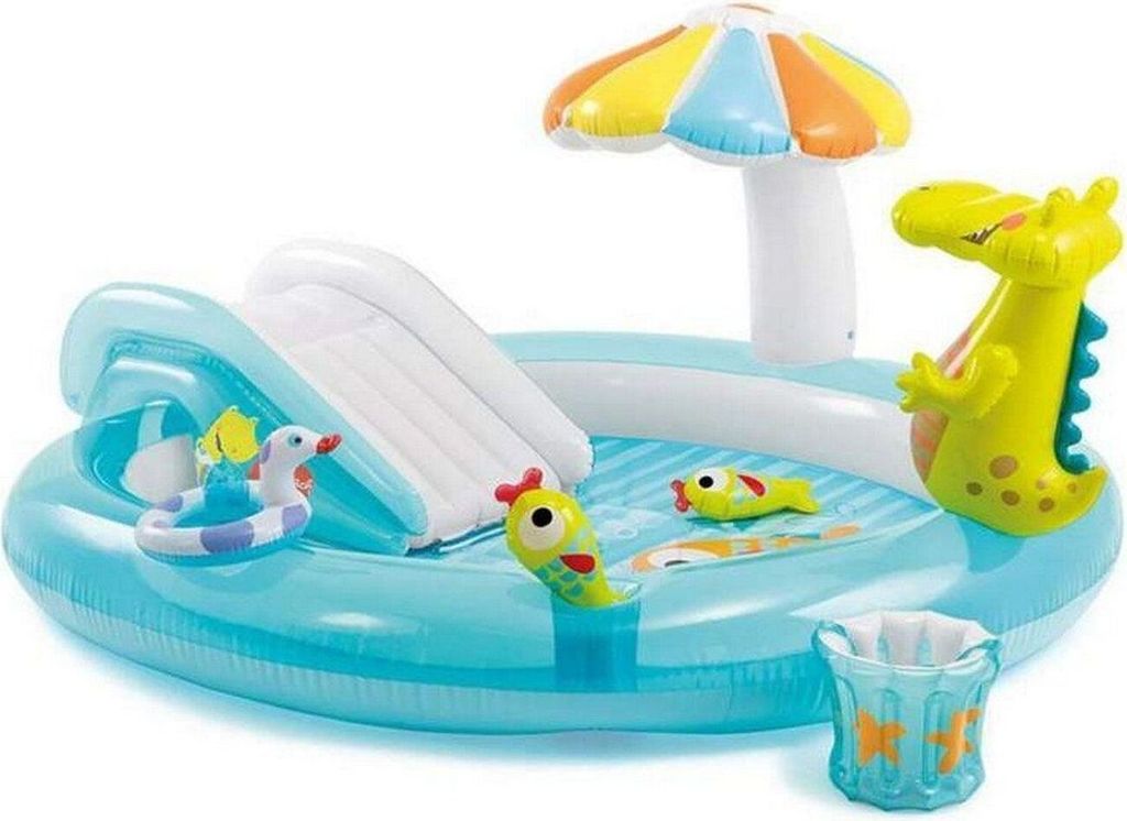 Intex - Centro giochi Gator 203 X 173 X 89 Cm Immagine del prodotto 