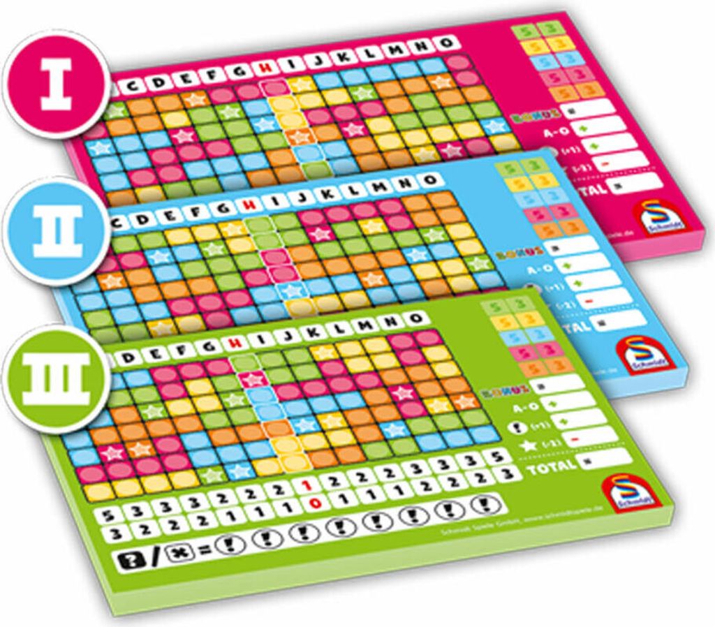 Schmidt Spiele Noch Mal Zusatzblöcke Nr. I, II, III, 3 Immagine del prodotto 