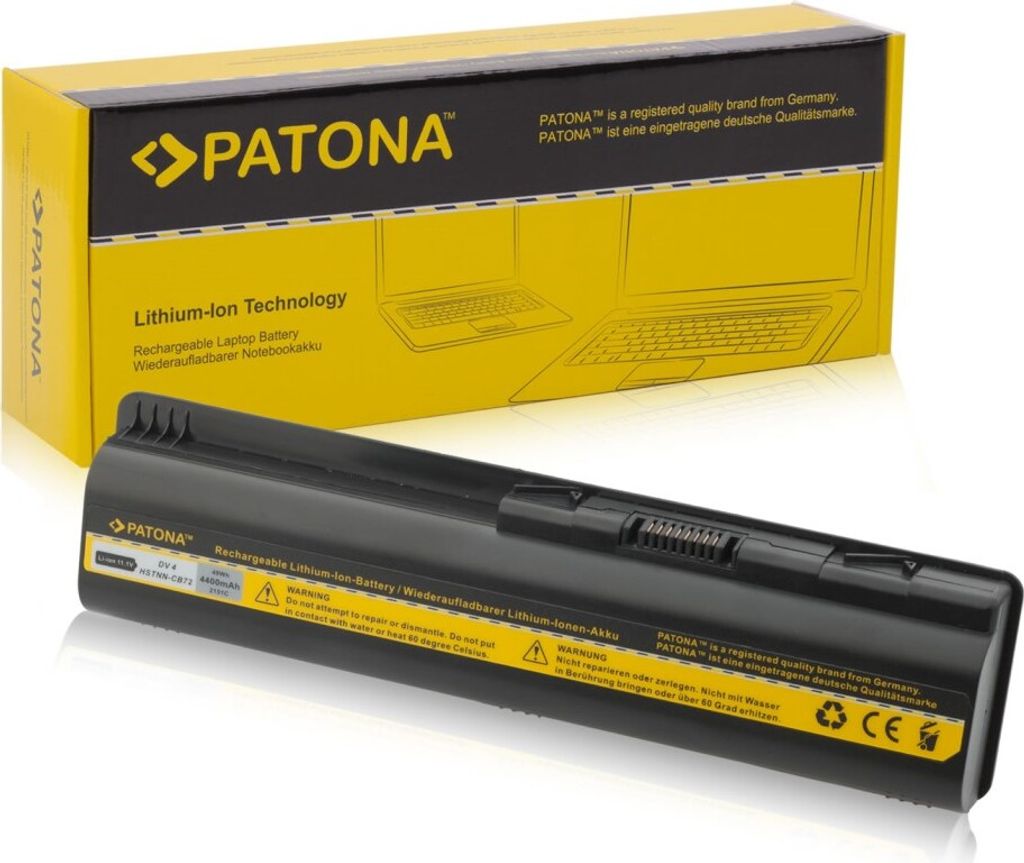 Akku für HP Pavillion DV4 DV5 DV6 G50 G50100 G50-100 G60 G60100 Compay CQ 4400mAh