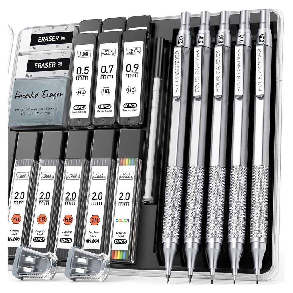 Set di matite meccaniche in metallo Candies, matite Immagine del prodotto 