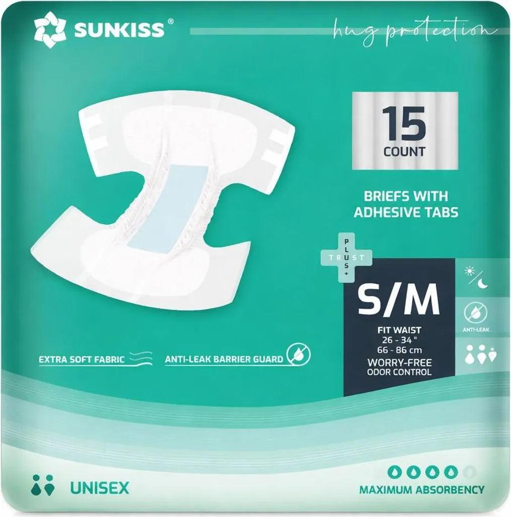 Change Complet Adultes SUNKISS TrustPlus S/M Absorption Maximale