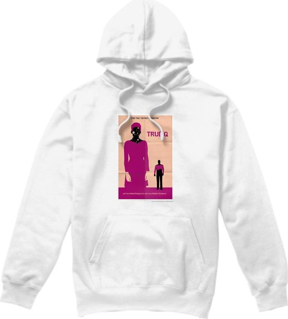 Star Trek - "The Next Generation Season 6 Episode 6" Kapuzenpullover für Herren TV8036 (M) (Weiß)