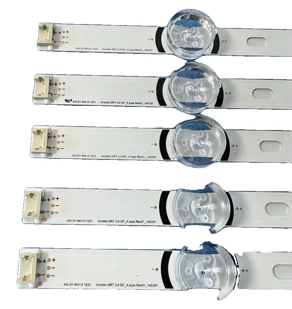 Barre LED de rétroéclairage 55" en alu dimmable 12V DC série AluLight-55