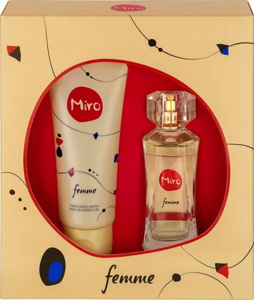 Miro FEMME  Geschenkset Eau de Parfum Spray 50 ml + Shower Produktbild 