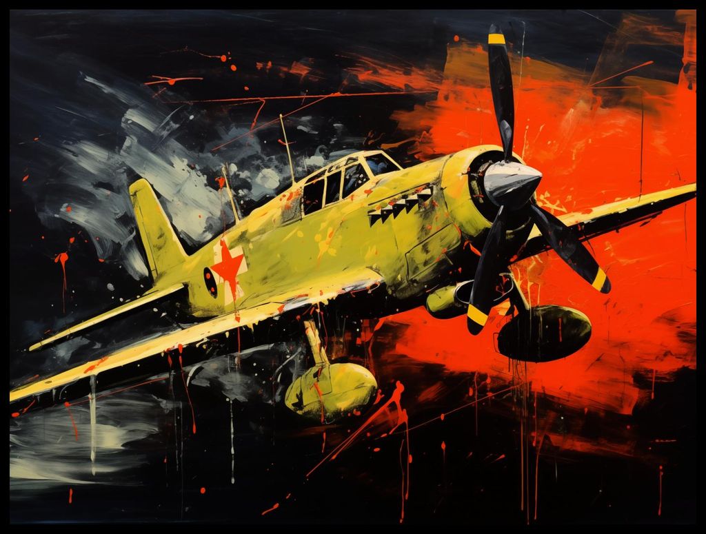 Plakat 80x60cm Bunte Durchsicht