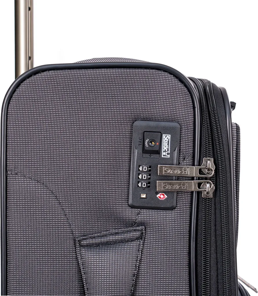 Valise cabine Stratic Bendigo Light Plus 54 cm à 4 roulettes multidirectionnelles - 10