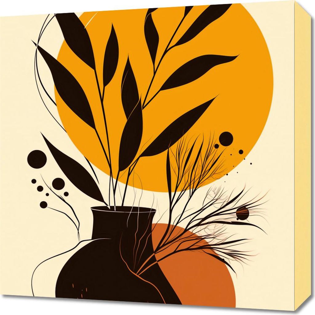 Bild 50x50cm Felder der Goldenen Fessel