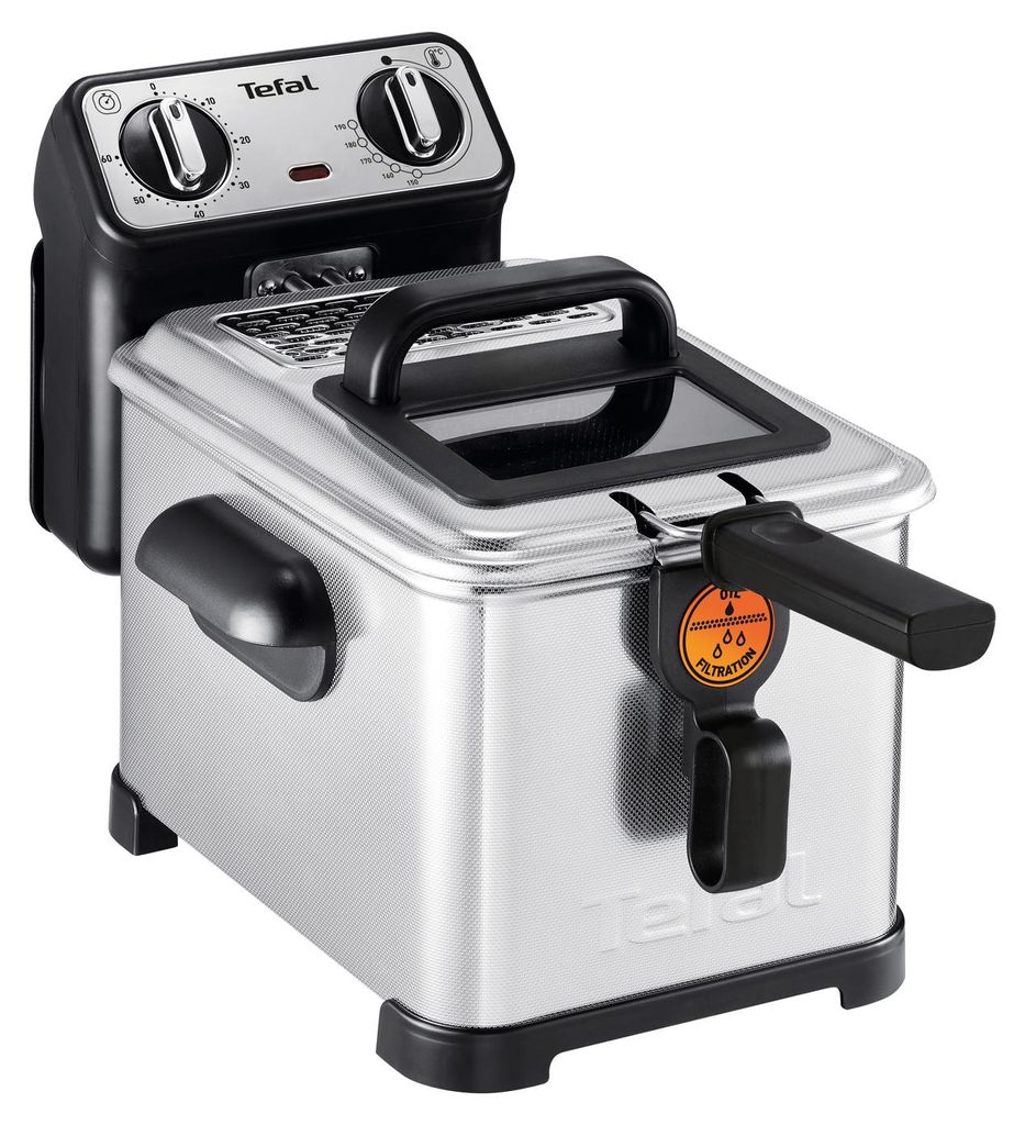 Tefal Filtra Pro FR5101, 4 l, 1,2 kg, 3 l, Metall, 190 °C, Produktbild 