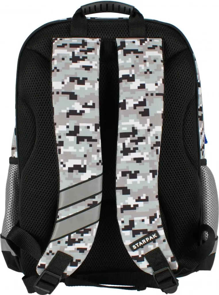 Sac à dos résistant Pixel Grey Starpak contre le mal de dos