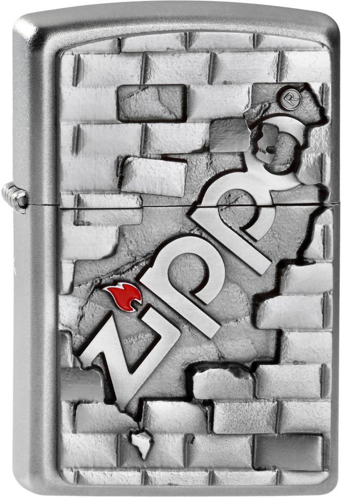 Zippo Unisex Erwachsener Wand Emblem Windschutztasche Produktbild 