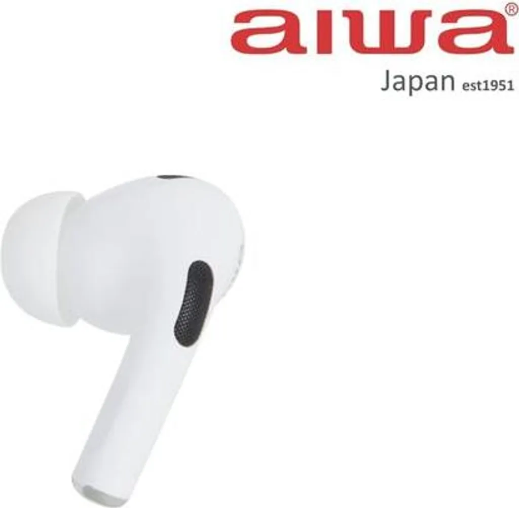 Casque Aiwa EBTW-350WT Blanc fini les câbles emmêlés avec recharge nomade