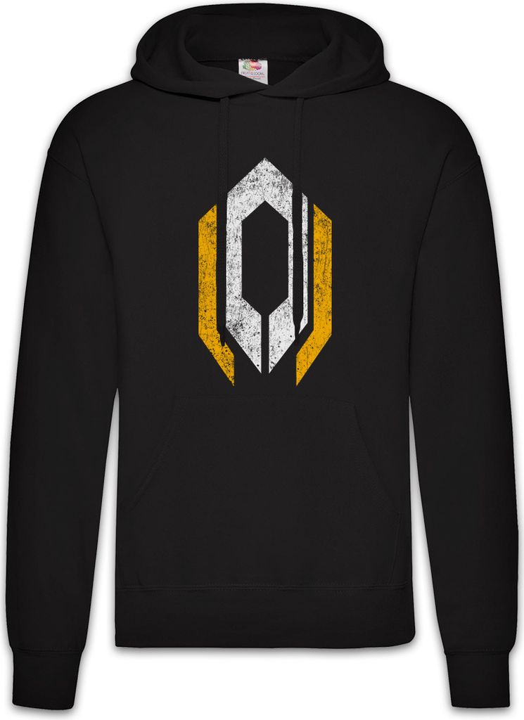 Urban Backwoods Cerberus Logo, Herren Hoodie, Farbe: Schwarz, Größe: XL