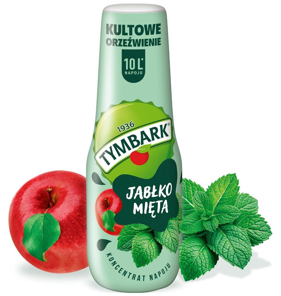 Tymbark Sirup Apfel Minze 500ml 1 Stück Produktbild 