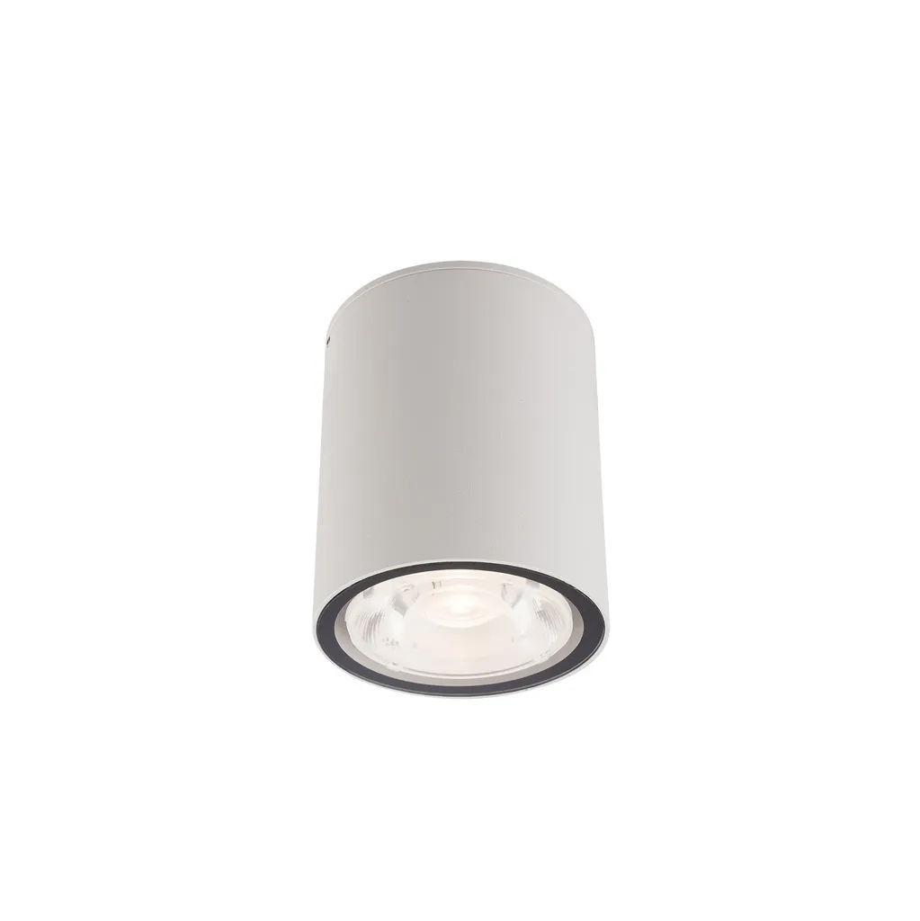 Luminaire extérieur LED étanche IP44 blanc EDESA M 9108 en aluminium
