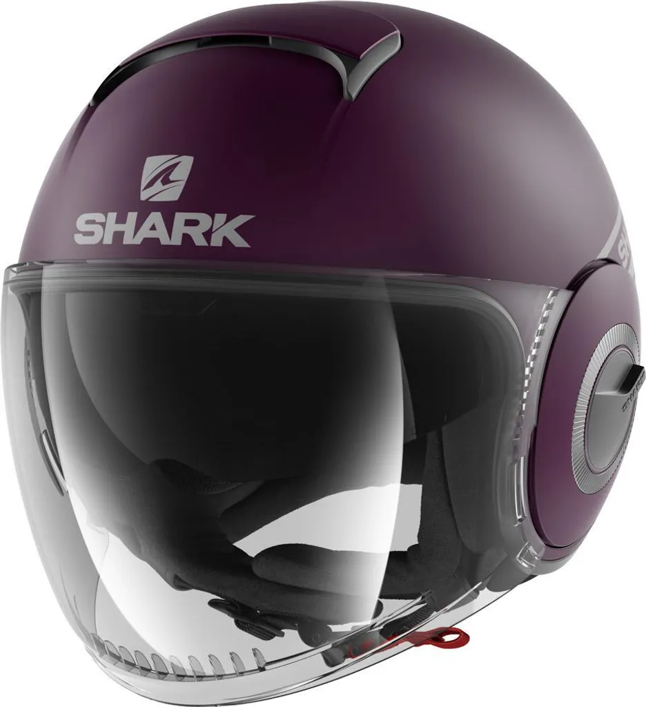 Casque jet Shark Nano Street Neon Matt pour scooter et trajet urbain