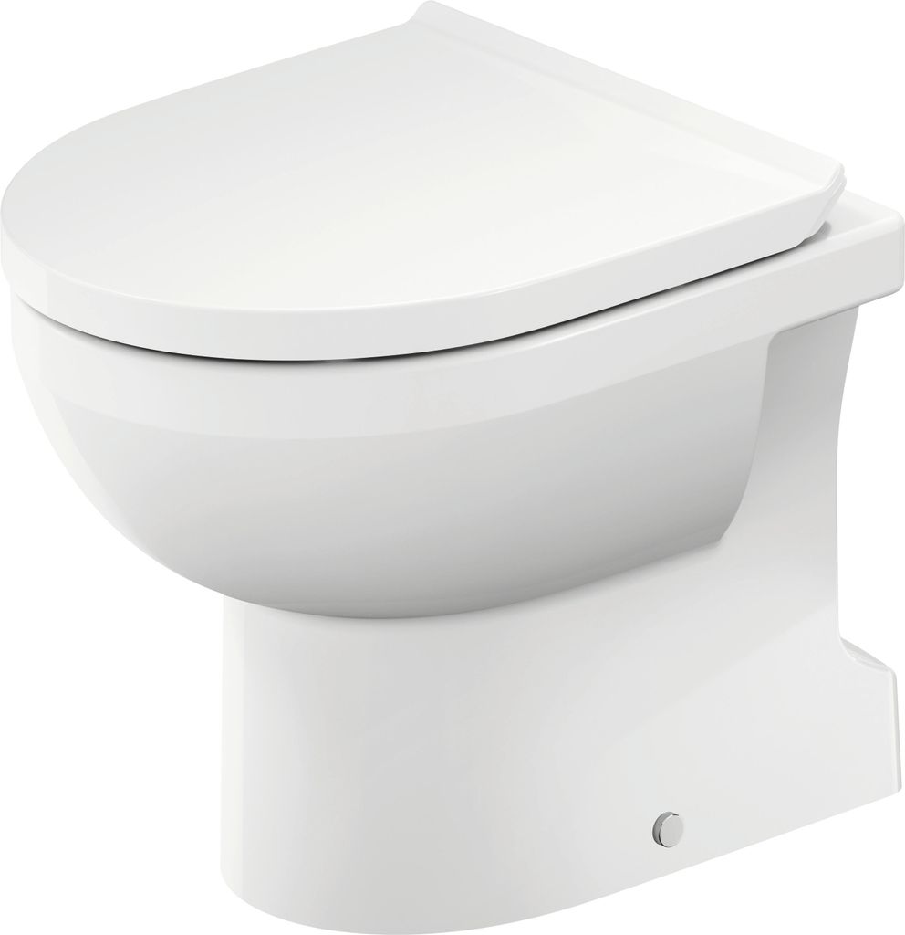 Duravit No.1 WC au sol, rimless, 370x560mm, sortie Immagine del prodotto 
