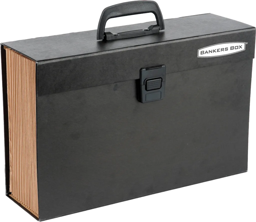 Valigetta Portadocumenti Fellowes 9352101 - 19 Tasche A4 Nero FSC