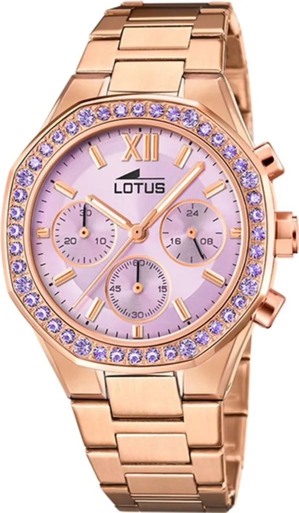 Rose Montre Lotus 18874/1 Femme - Un Bijou Durable qui ne Change pas de
