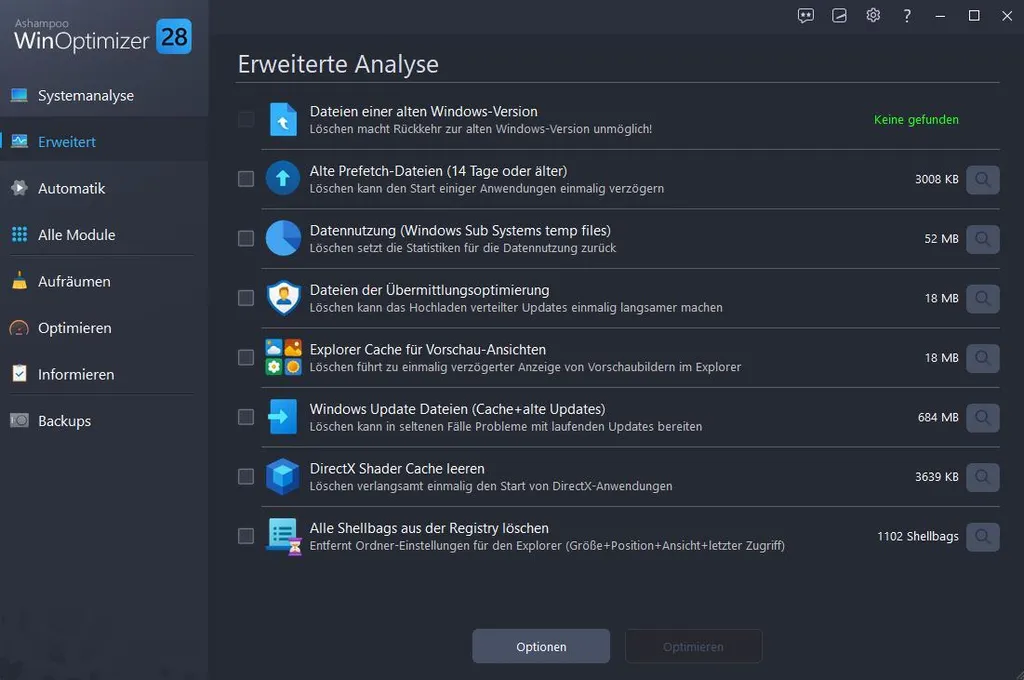 Logiciel d'Optimisation PC Ashampoo WinOptimizer 28 Licence à vie 1 Poste - 10