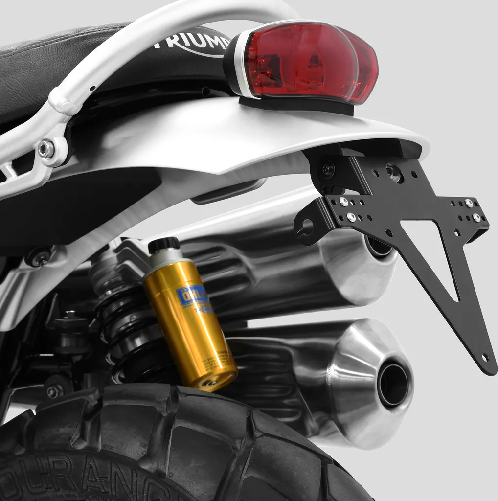 Portatarga Zieger Triumph Scrambler 1200 XC | Speciale Look Custom