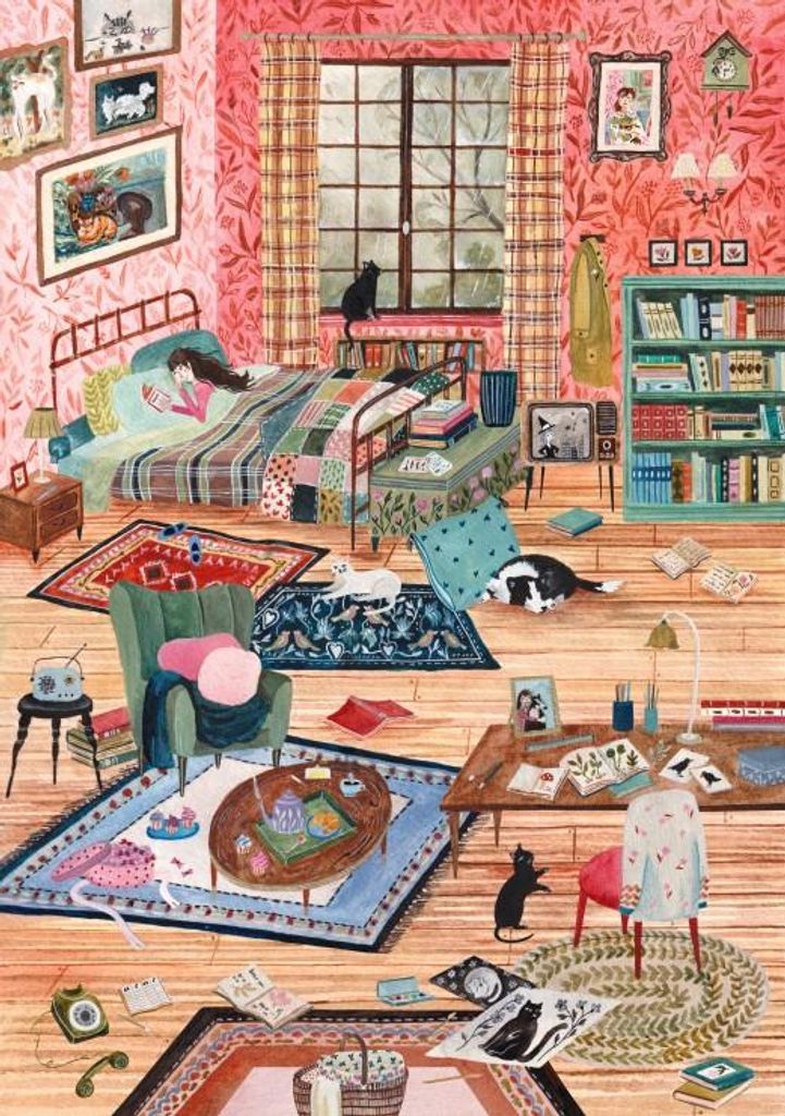Pieces & Peace Puzzle Une Journée Cosy - 2000 Teile Puzzle