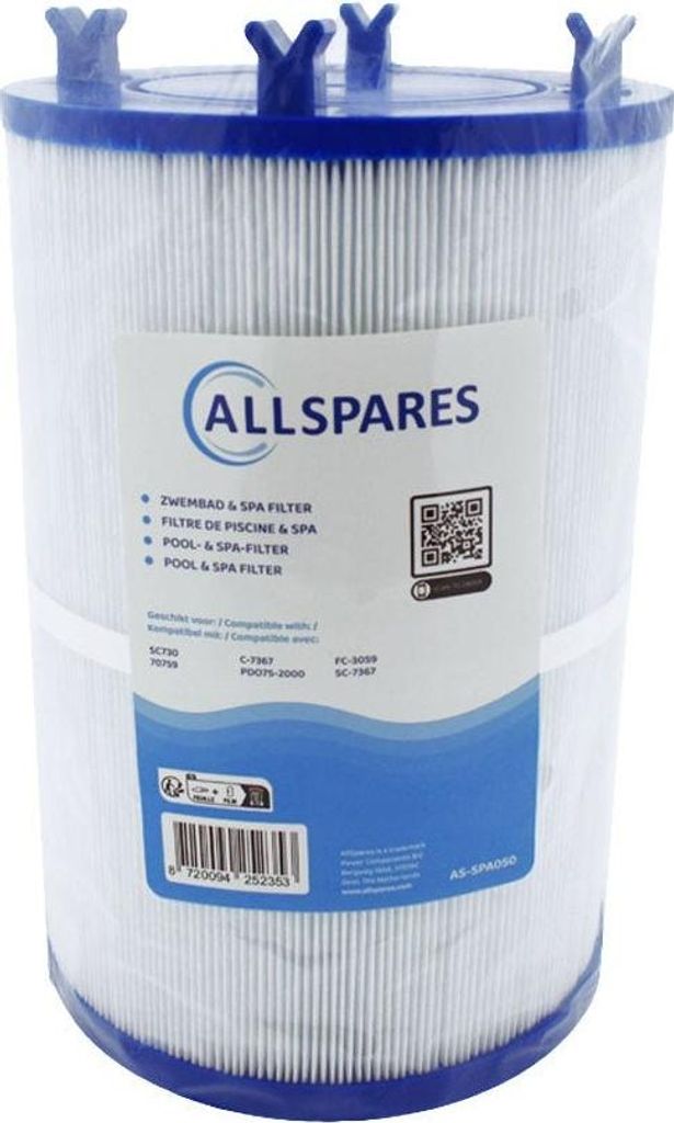 AllSpares Spa Wasserfilter SC730 / 70759 / C-7367
