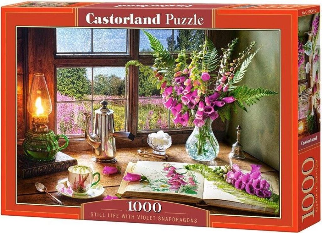 Puzzle 1000 dílků Violet Snapdragons 104345 Obrázek produktu 