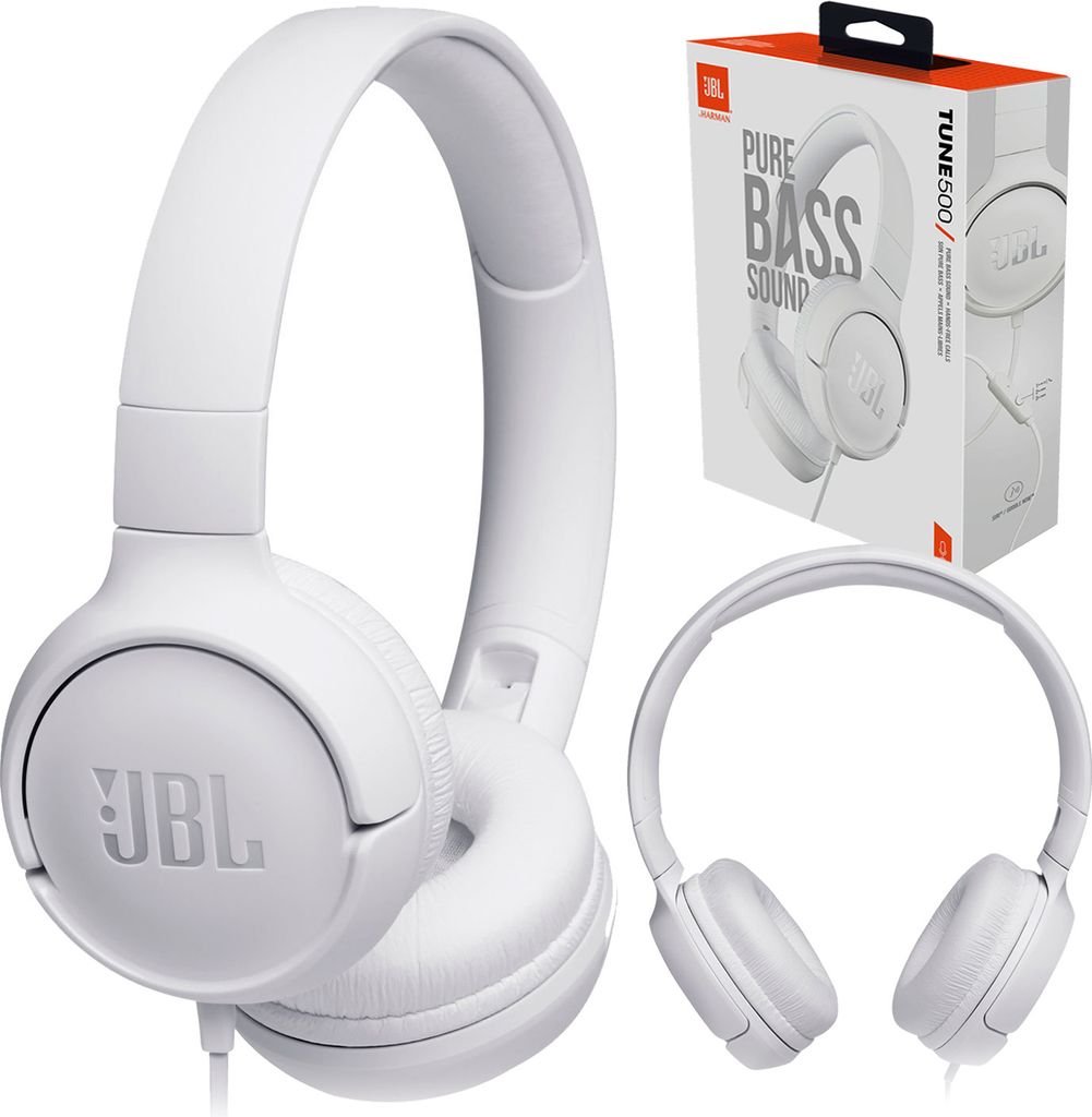 TUNE 500 weiß Bügelkopfhörer Produktbild 11