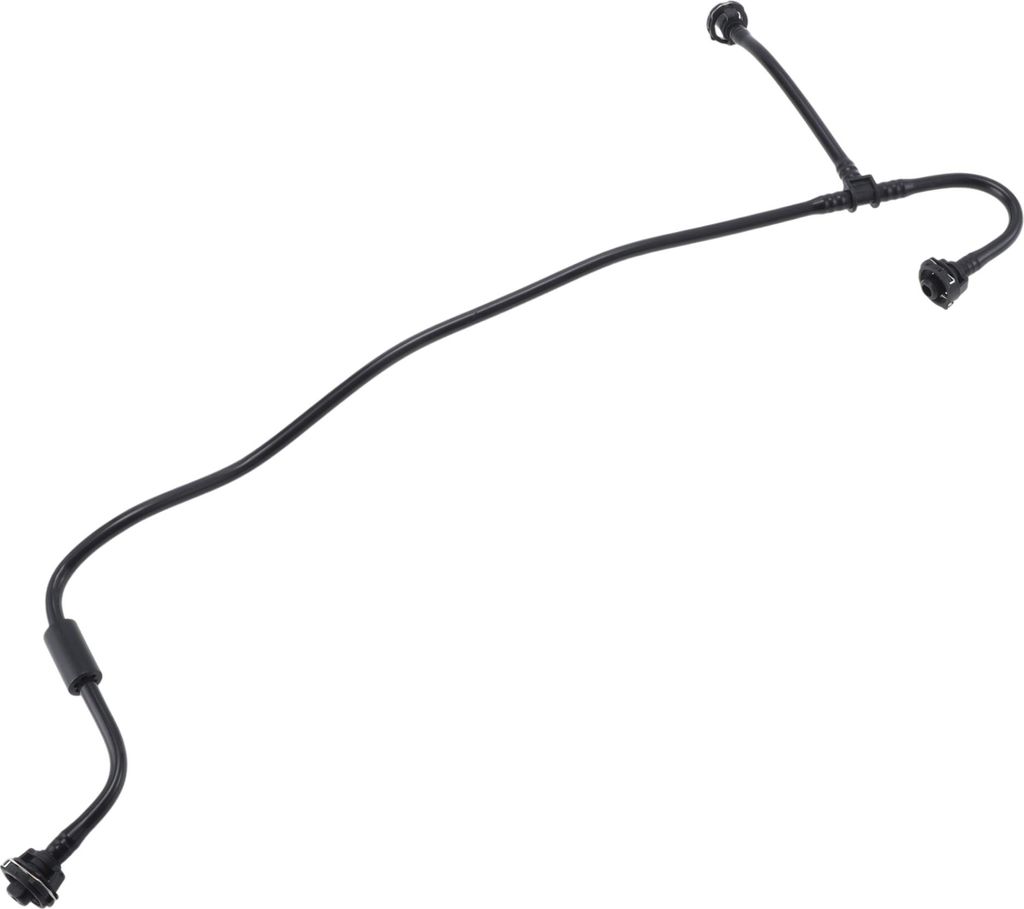 Kühlerschlauch Heizungsschlauch Kühlerauslassschlauch Rohr Nr. 4KD121081D für Audi A6L 2005-2012 Kunststoff Kühlmittelrohr Schwarz 1 Stück