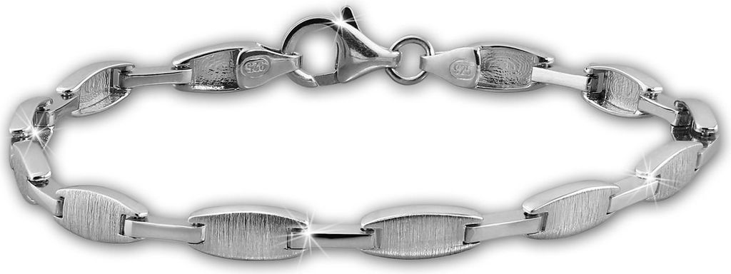 SilberDream Armband 19cm 925er Sterling Silber Design Damen Schmuck SDA469J