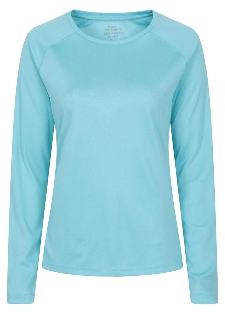 Mountain Warehouse - "Endurance" Oberteil für Damen, Langärmlig MW5239 (38 DE) (Hellblau)