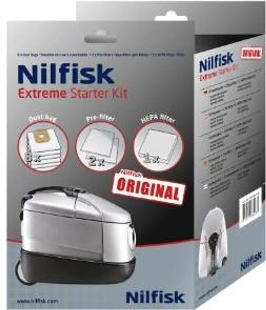 Kit de Filtres Nilfisk Extreme 107403113 - Accessoire Aspirateur Original